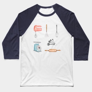 Cooking Baking Kitchen Tools Baseball T-Shirt